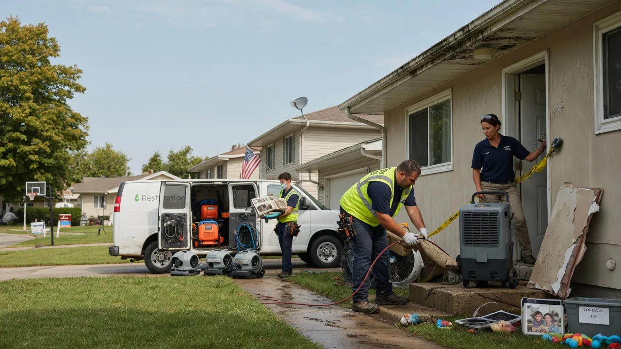 Water Damage Restoration in Cleveland, OK near me